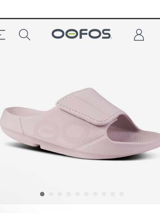 OOFOS Shoes - OOFOS OOahh Sport Flex Slides Lightweight Comfort Stardust? Women’s 8 Men’s 6